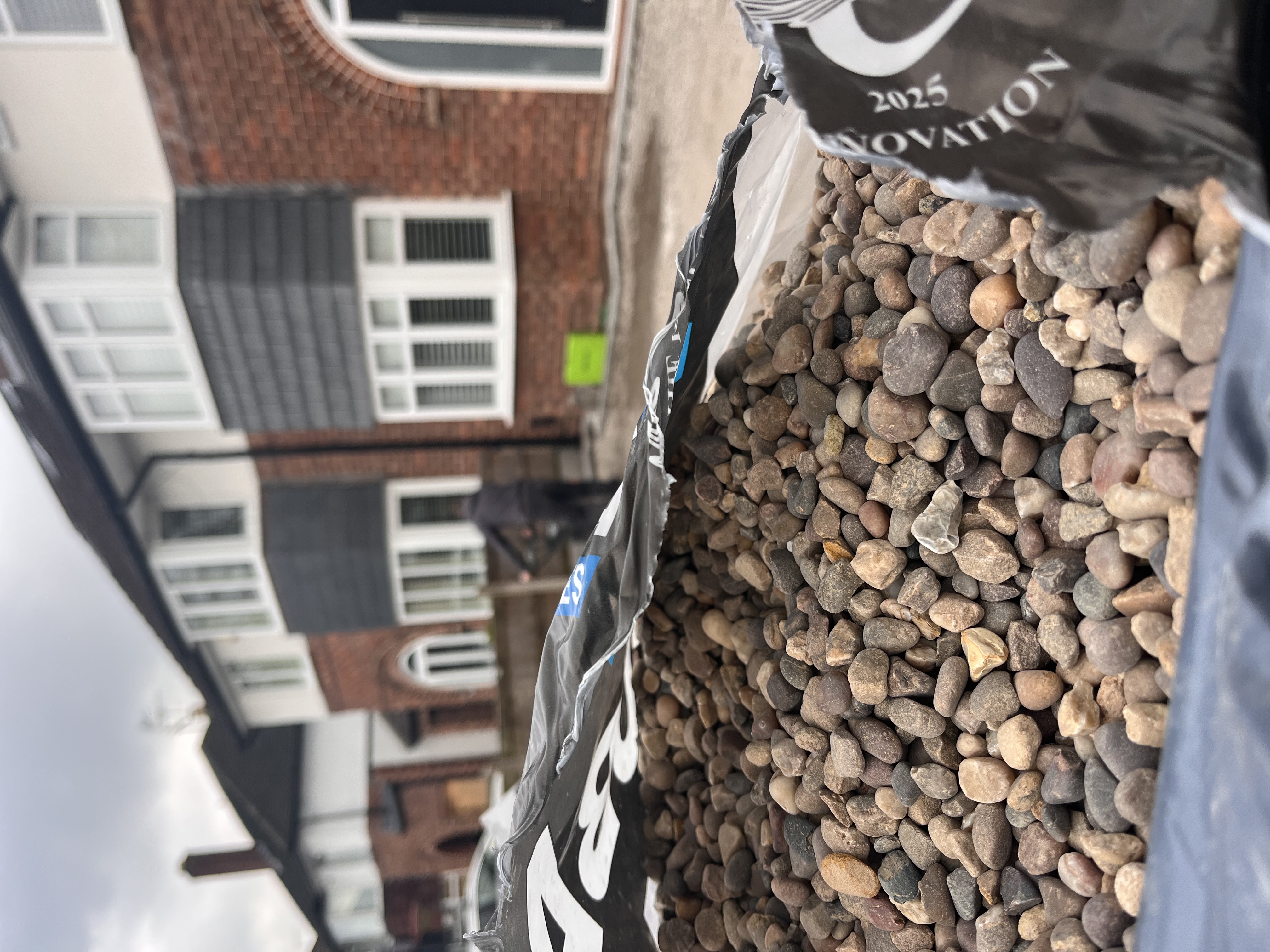 Finished resin bound driveway installation